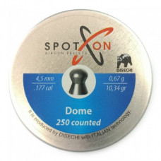 Пули пневм. Spoton Dome 4,5мм, 0,67гр. 250шт.