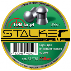 Пули пневм. Stalker Field target 4,5мм, 0,55гр. 250шт.