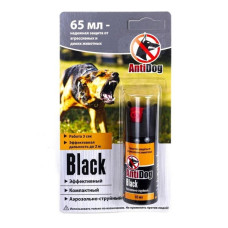 Баллончик перцовый Black AntiDog аэрозольно-струйный 65мл.