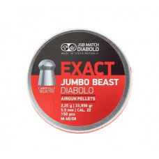 Пули пневм. JSB Exact Jumbo Beast Diabolo 5,5мм, 2,2 г, 150 шт