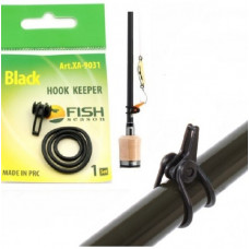 Держатель крючка на бланк удилища Fish Season Hook Keeper черн.