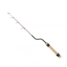 Удочка зимняя SKYFISH Ice Rod 82см, штекер, рукоять пробка, хлыст стеклопластик