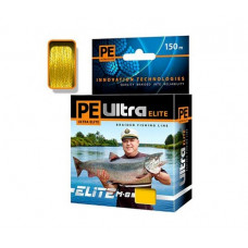 Шнур плетеный Aqua PE ULTRA ELITE M-8 150м yellow 0.12 7,80кг.