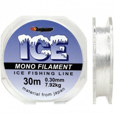 Леска Sokudo ICE Monofilament 30м прозр 0,06мм