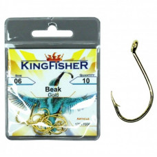 Крючок Kingfisher Beak Gold №10 (10шт)