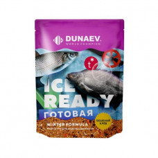 Прикормка зимняя Dunaev готовая Ice Ready 0,75кг плотва