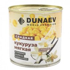 Добавка Dunaev Кукуруза мягкая 400мл банка, ваниль