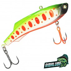 Раттлин RIBALUBE Papa VIB силикон 93мм, 30г, цв.001