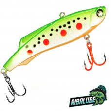 Раттлин RIBALUBE Papa VIB силикон 93мм, 30г, цв.018