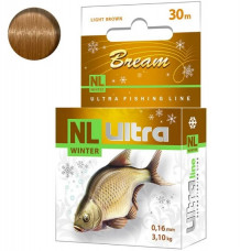 Леска Aqua NL BREAM лещ 30м св. кор. 0.14 2,20кг