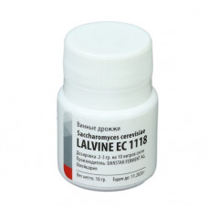 Винные дрожжи LALVINE EC 1118 для игристых, красных и белых вин, 10гр.